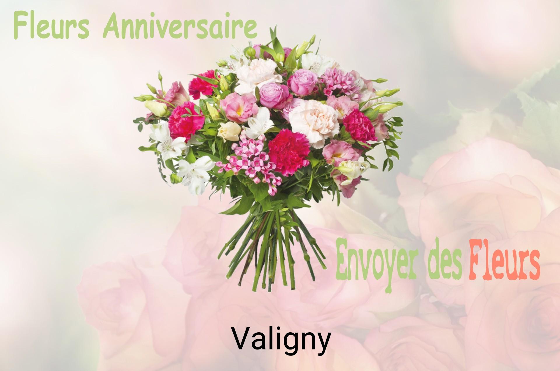 Bouquet de fleurs d’anniversaire livré à Valigny